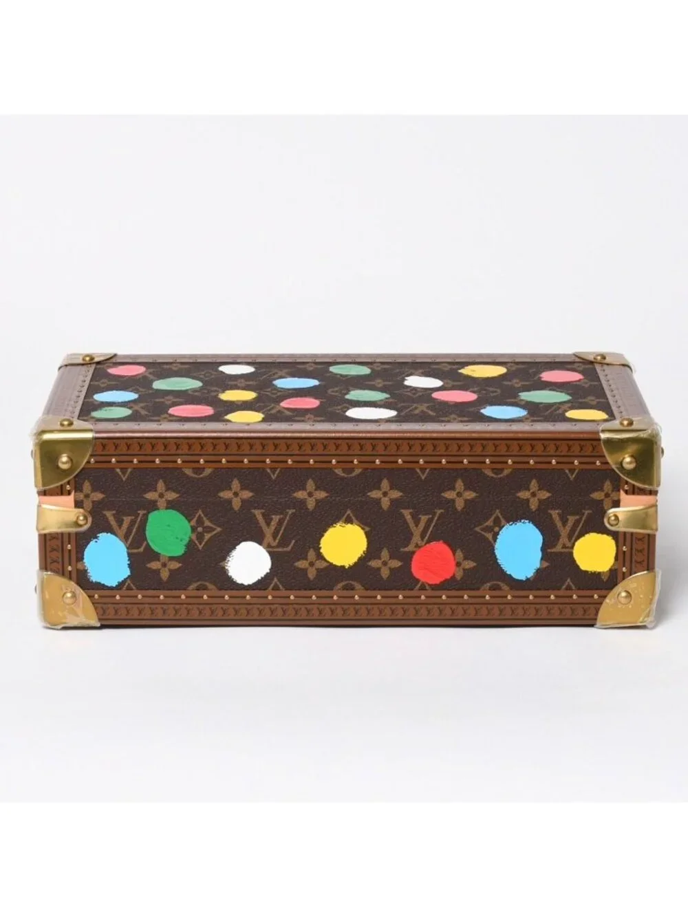 Louis Vuitton Super Rare Watch Trunk LV YK Yayoi Kusama Coffret